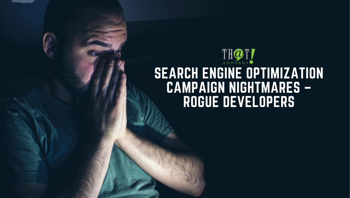 Search Engine Optimization Campaign Nightmares | A Man Covering His Mouth With 2 Hands In Shock