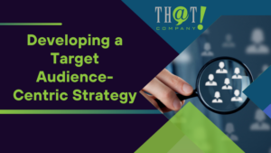 Developing a Target Audience Centric Strategy