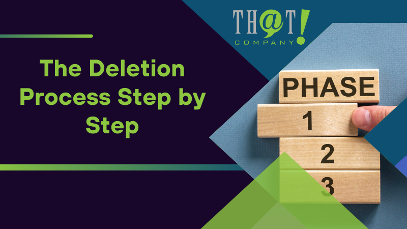 The Deletion Process Step by Step