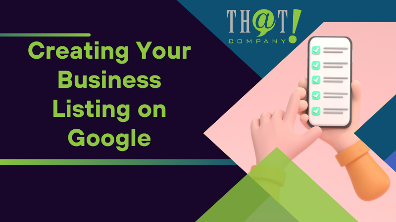 Creating Your Business Listing on Google