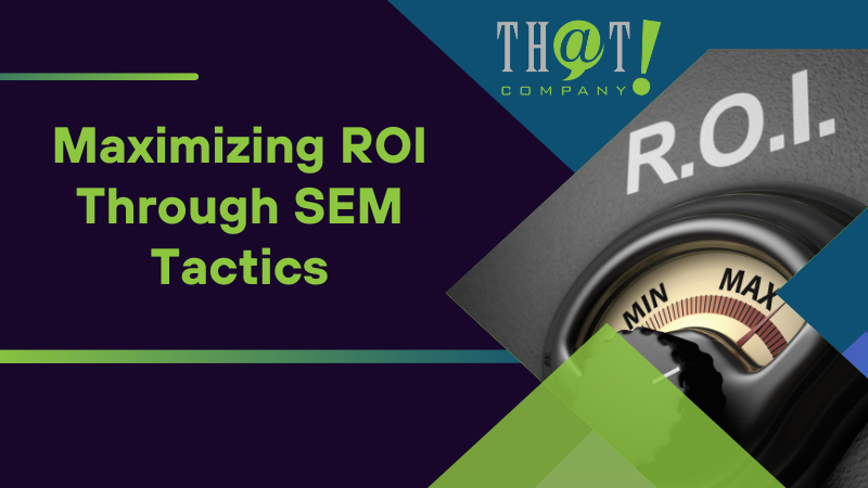 Maximizing ROI Through SEM Tactics