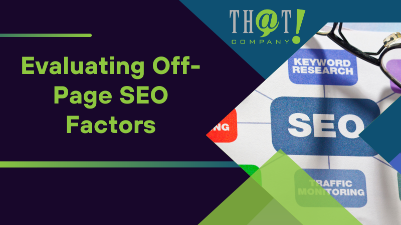 Evaluating Off Page SEO Factors