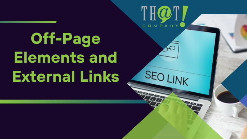 Off Page Elements and External Links