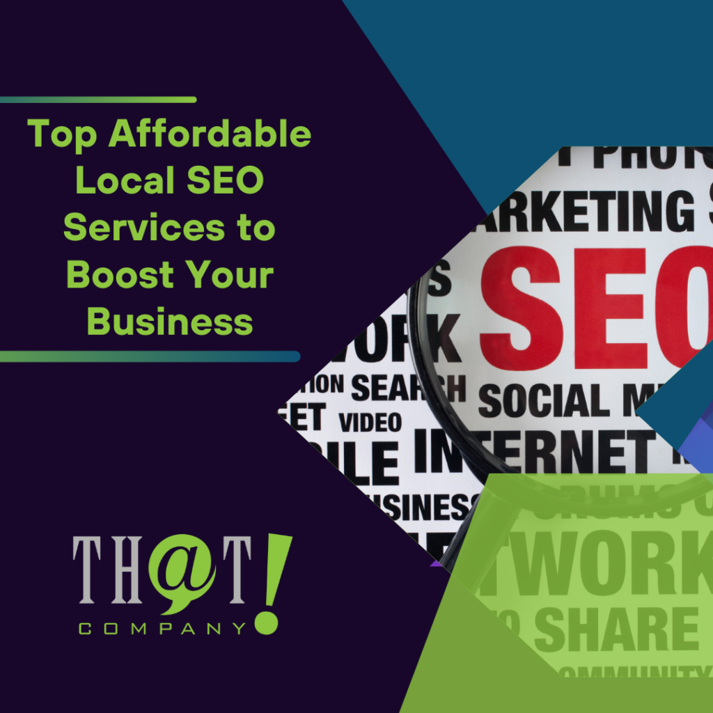 Top Affordable Local SEO Services to Boost Your Business